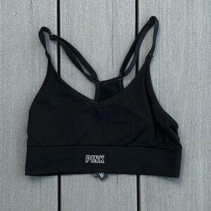 PINK Black Sports Bra